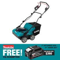 Makita XGT Cordless Lawn Scarifier Brushless 40v - Bare Tool