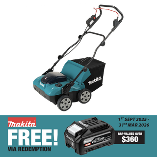 Makita XGT Cordless Lawn Scarifier Brushless 40v - Bare Tool
