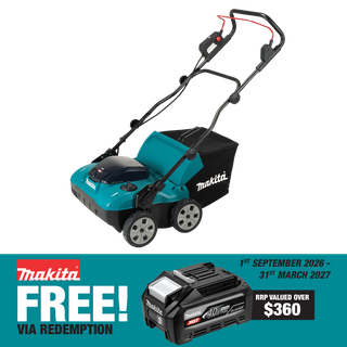 Makita XGT Cordless Lawn Scarifier Brushless 40v - Bare Tool