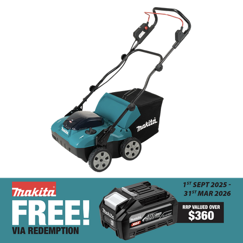 Makita XGT Cordless Lawn Scarifier Brushless 40v - Bare Tool