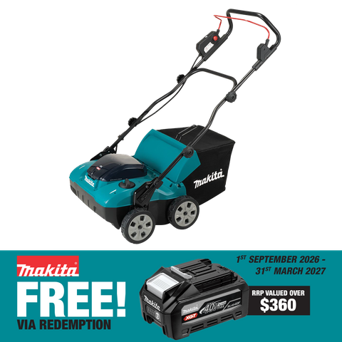 Makita XGT Cordless Lawn Scarifier Brushless 40v - Bare Tool