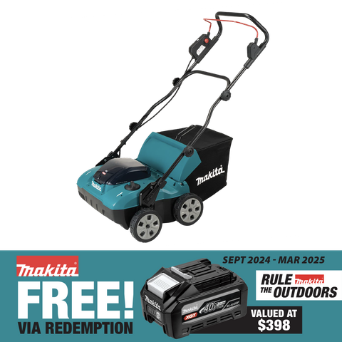 Makita XGT Cordless Lawn Scarifer Brushless 40v - Bare Tool