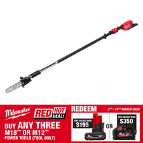 Milwaukee M18 FUEL Telescoping Pole Saw 12in 18V - Bare Tool