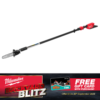 Milwaukee M18 FUEL Telescoping Pole Saw 12in 18V - Bare Tool