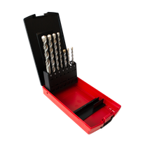 Milwaukee Drill Bit Set SDS Plus M2 2 Cut 7pc