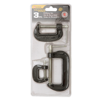 Trades Pro C-Clamp Set 3pc