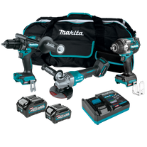 Makita XGT Cordless Brushless 3 Pc Combo Kit 40v 2.5Ah