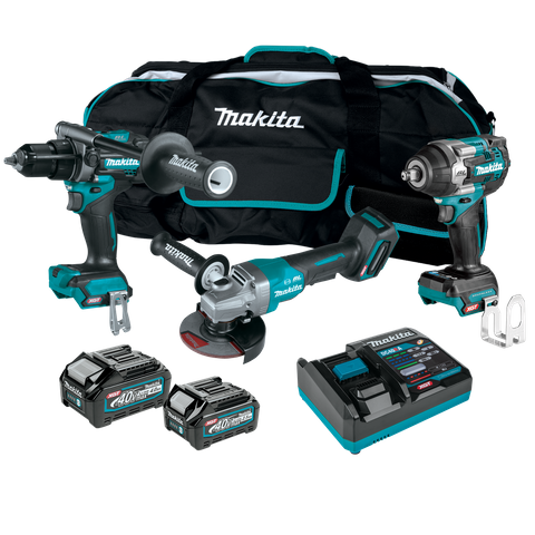 Makita XGT Cordless Brushless 3 Pc Combo Kit 40v 2.5Ah