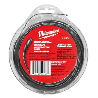 Milwaukee Line Trimmer Line 2.0mm x 45m
