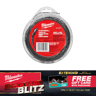 Milwaukee Line Trimmer Line 2.0mm x 45m