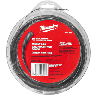 Milwaukee Line Trimmer Line 2.4mm x 76m