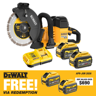 DEWALT FLEXVOLT Cordless Cut Off Saw Brushless 230mm 54V 9Ah