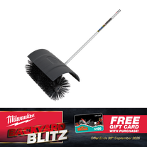 Milwaukee QUIK-LOK Outdoor Power Head Bristle Brush Attachment
