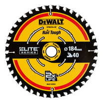 DeWalt ELITE Circular Saw Blade 184mm 40T