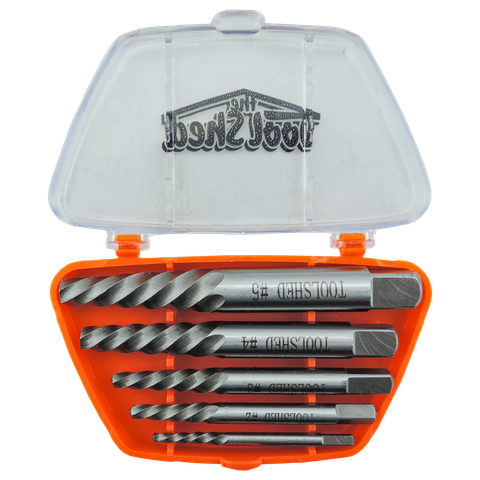 ToolShed Screw Extractor Set Spiral 5pc