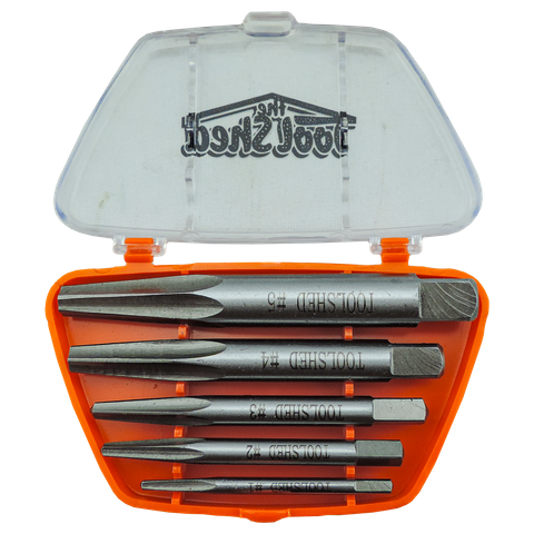ToolShed Screw Extractor Set Straight 5pc