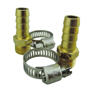 ToolShed Hose Tail 10mm 1/4in BSP