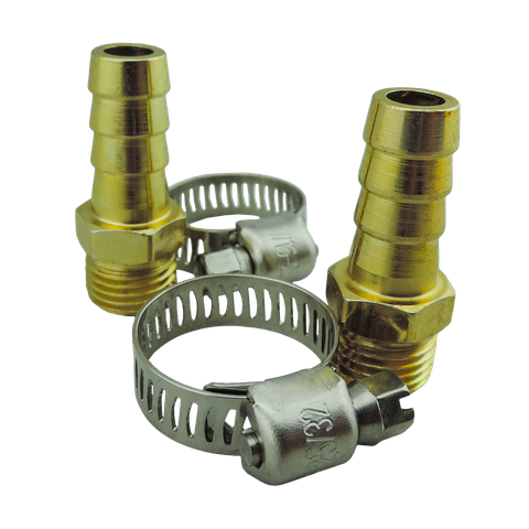 ToolShed Hose Tail 10mm 1/4in BSP