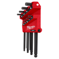 Milwaukee Hex Key Set Ball End Metric 9pc