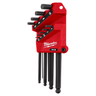Milwaukee Hex Key Set Ball End Metric 9pc