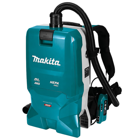 Makita XGT Backpack Vacuum Cleaner Brushless AWS 40v - Bare Tool