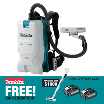 Makita XGT Backpack Vacuum Cleaner Brushless 40v - Bare Tool