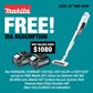 Makita XGT Backpack Vacuum Cleaner Brushless 40v - Bare Tool