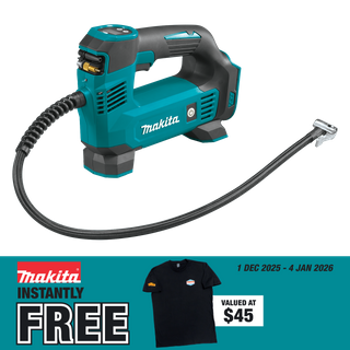 Makita LXT Cordless Inflator 121psi 18V - Bare Tool