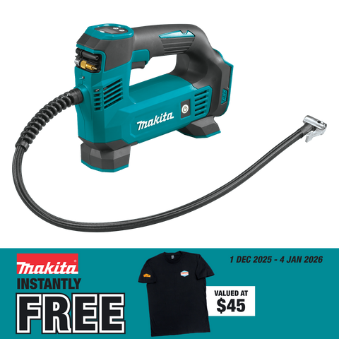 Makita LXT Cordless Inflator 121psi 18V - Bare Tool
