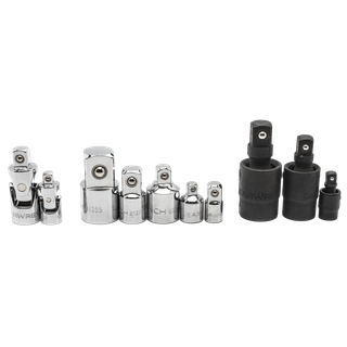 GEARWRENCH 1/4in, 3/8in & 1/2in Dr Universal Joint and Adapter Set
