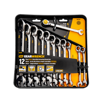 GEARWRENCH Reversible Ratcheting Spanner 12pc Set