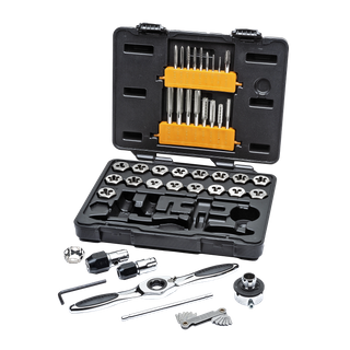 GEARWRENCH Rtacheting Tap & Die 42pc SAE Set