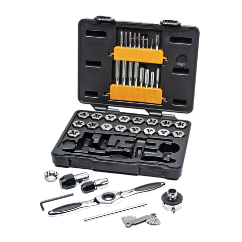 GEARWRENCH Rtacheting Tap & Die 42pc SAE Set