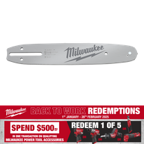 Milwaukee Chainsaw Bar 10in for M18FOPH-CSA