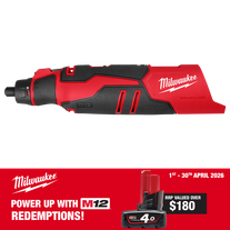 Milwaukee M12 Cordless Rotary Tool  Brushless 12V - Bare Tool