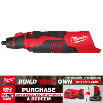 Milwaukee M12 Cordless Rotary Tool  Brushless 12v - Bare Tool