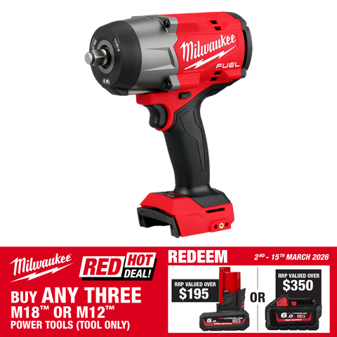 Milwaukee M18 FUEL Cordless Impact Wrench Brushless 1/2in Gen2 18V - Bare Tool
