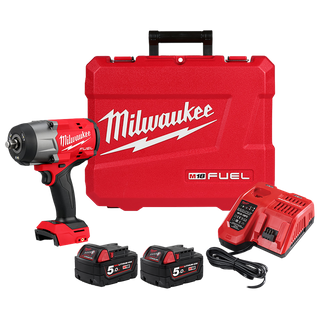 Milwaukee M18 FUEL Cordless Impact Wrench Brushless 1/2in Gen2 18V 5Ah