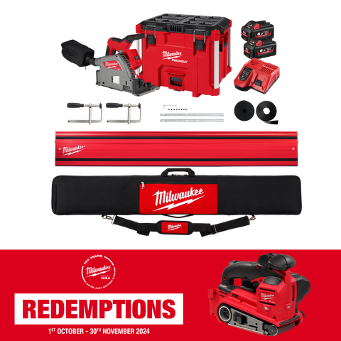 Milwaukee M18 FUEL Cordless Plunge Cut Track Saw 18V Kit