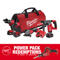 Milwaukee M18 FUEL Cordless Power Pack Brushless 4pc Kit 4A3 18V 5Ah