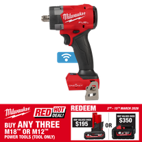 Milwaukee M18 FUEL ONE-KEY Torque Sense Impact Wrench Pin 1/2in 18v - Bare Tool