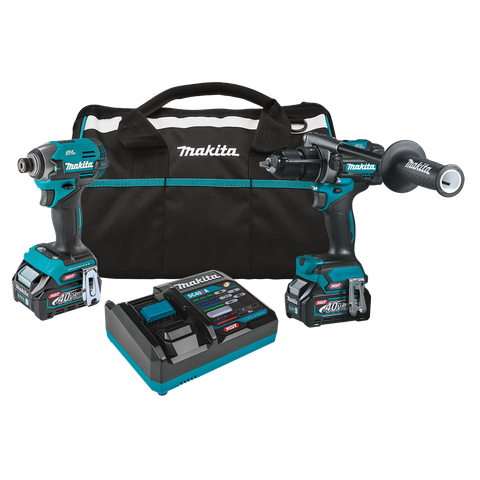Makita XGT Cordless Hammer Drill & Impact Driver Brushless 40V 2.5Ah