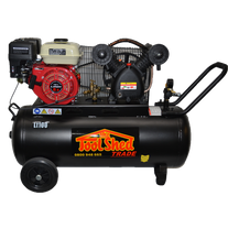 ToolShed Compressor Lifan Powered 6.5hp 100L 12.5CFM Petrol