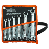 ToolShed Flare Nut Spanner Set 6pc 8-18mm