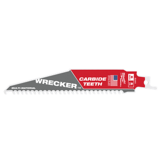 Milwaukee WRECKER Recip Blade 150mm 6in 6TPI 1pk