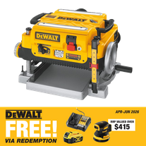 DEWALT Thicknesser Portable 330x152mm