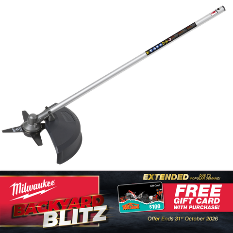 Milwaukee QUIK-LOK Outdoor Power Head Brushcutter Attachment