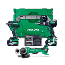 HiKOKI Multivolt Cordless Combo 3pc 18v/36v Kit