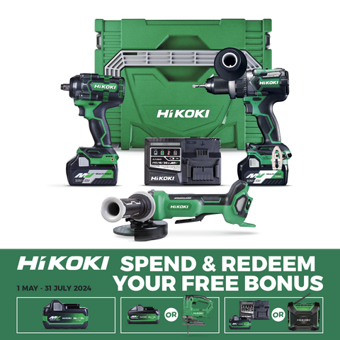 HiKOKI Multivolt Cordless Combo 3pc 18v/36v Kit