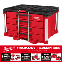 Milwaukee PACKOUT 4 Drawer Tool Box